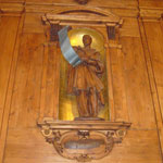 Statua di Ippocrate (particolare dell’Archiginnasio)
