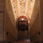 Scalinata dell’Archiginnasio di Bologna